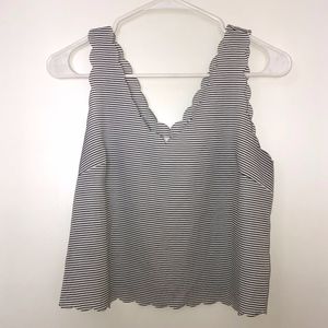 Striped Pedal Styled Shirt